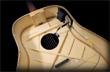 Pickup and amplification installation for guitars.